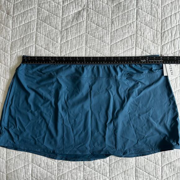 NWT Jantzen Rockin Moroccan Blue Swim Skirt – Size 18W - Picture 4 of 5
